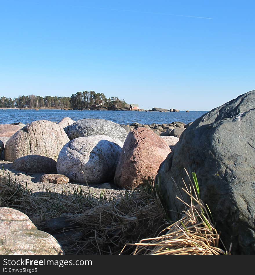 Rock, Shore, Boulder, Coast