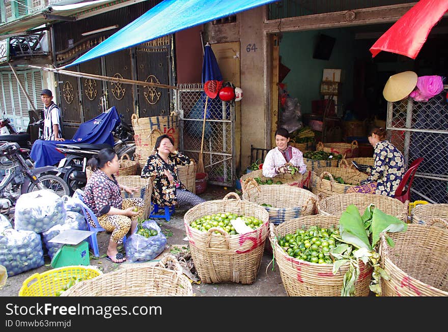 Marketplace, Market, Public Space, Stall