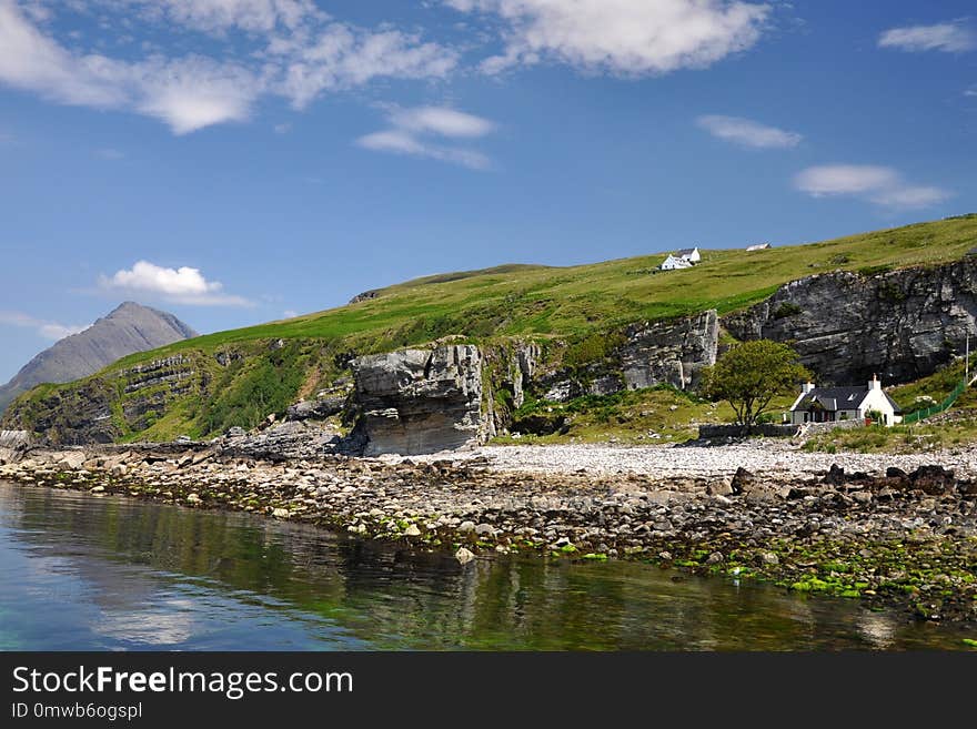 Sky, Water, Highland, Mountain