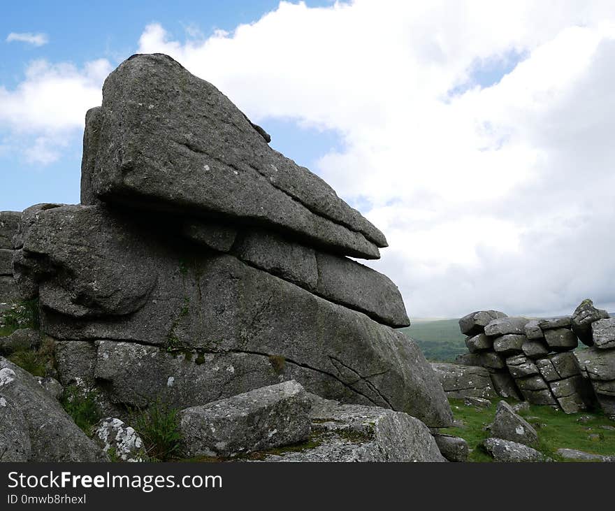 Rock, Bedrock, Archaeological Site, Sky