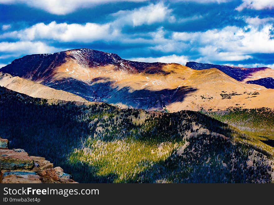 Sky, Wilderness, Highland, Mountain