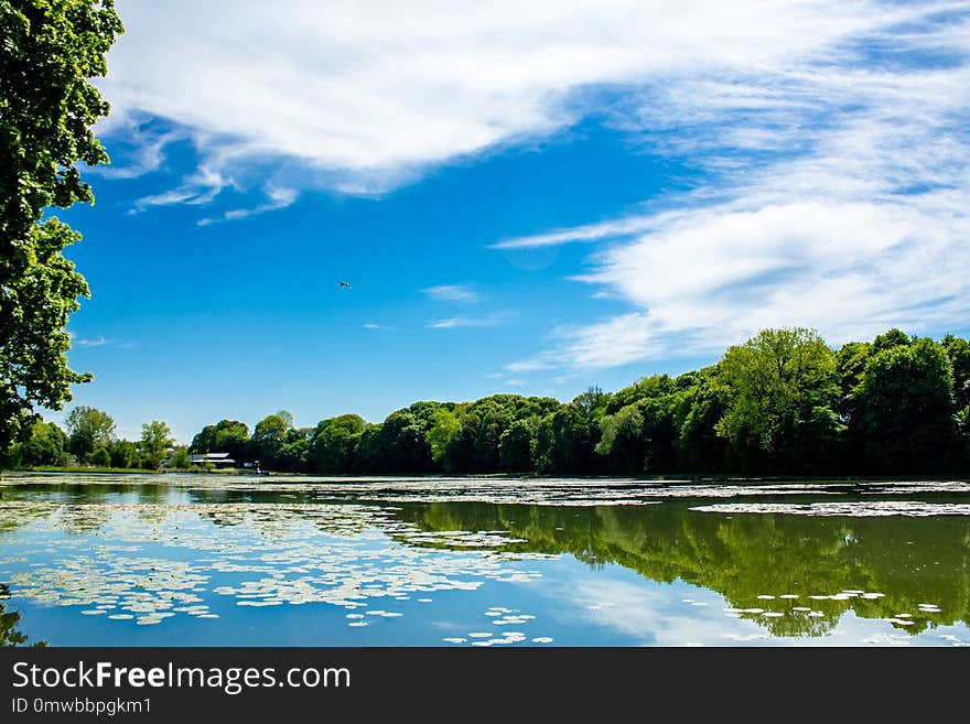 Sky, Reflection, Water, Nature