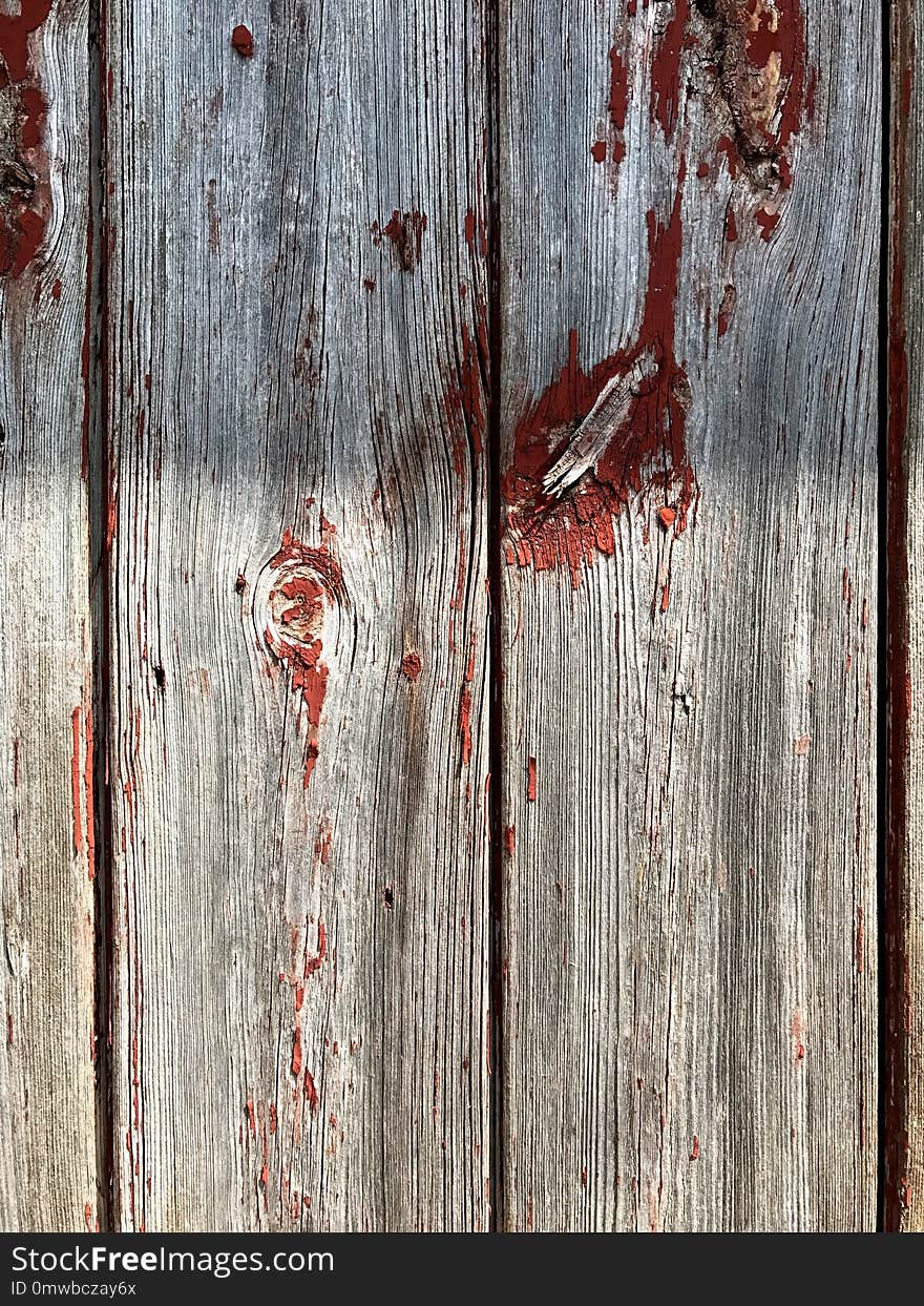 Wood, Wall, Rust, Wood Stain