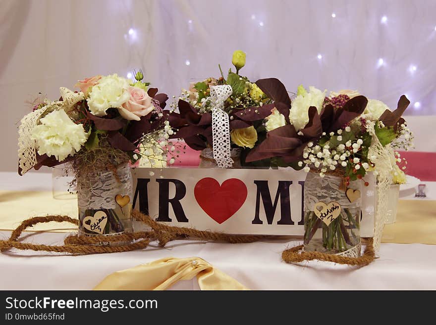 Flower, Flower Arranging, Floristry, Centrepiece