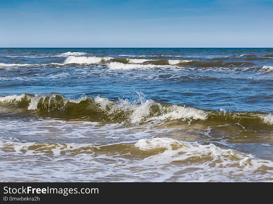 Sea, Ocean, Wave, Body Of Water