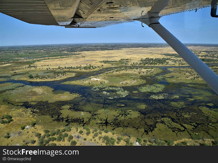 Aerial Photography, Sky, Flight, Plain