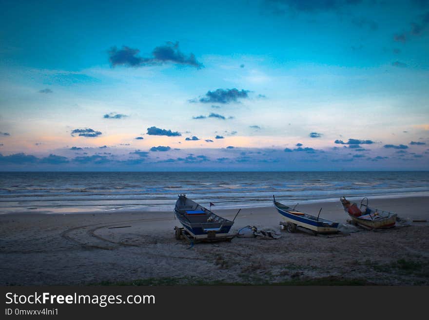 Sky, Sea, Horizon, Body Of Water