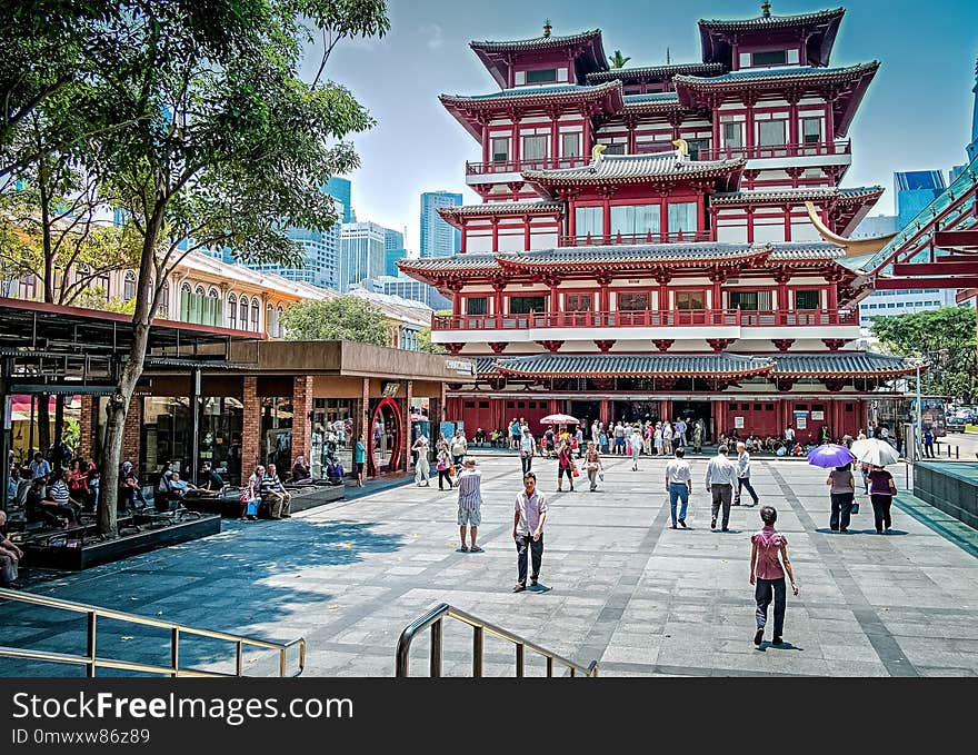 Chinese Architecture, Landmark, Leisure, Mixed Use