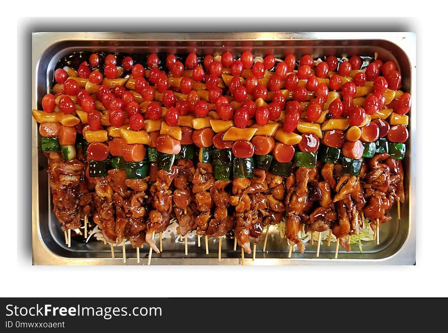 Brochette, Food, Grilled Food, Skewer