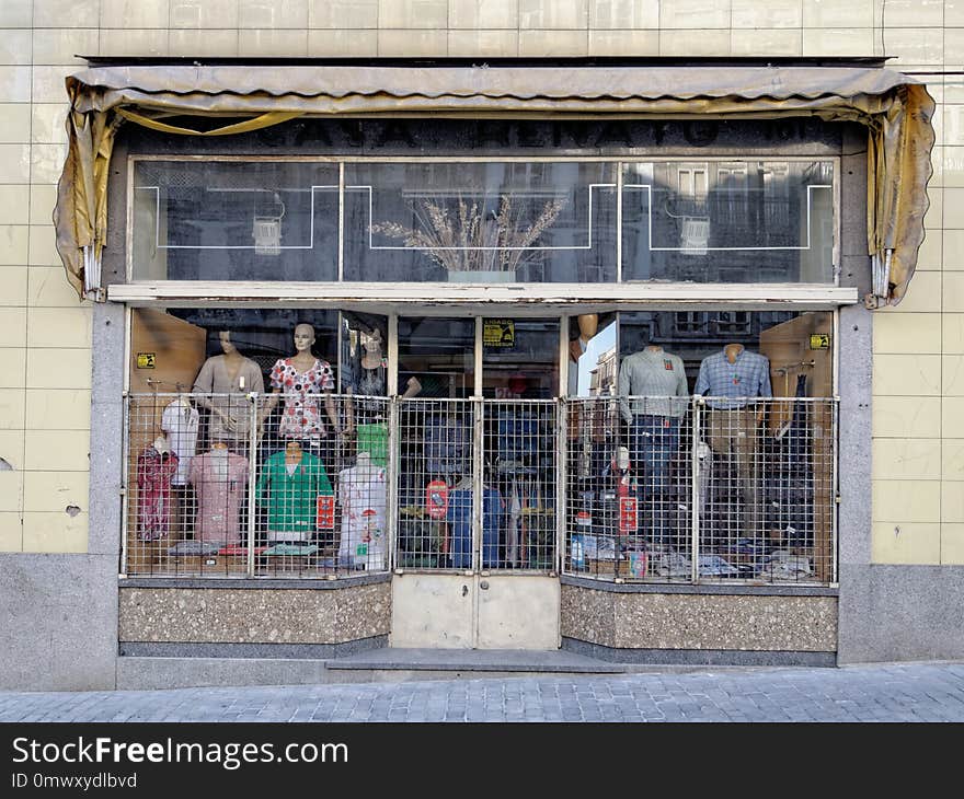 Window, Facade, Building, Retail