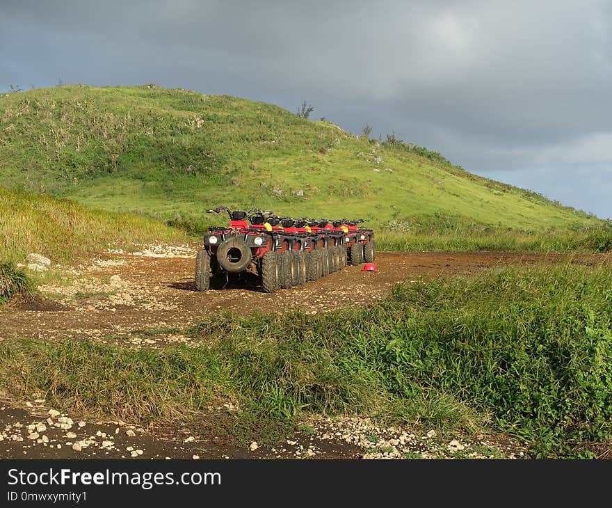 Grassland, Highland, Hill, Rural Area