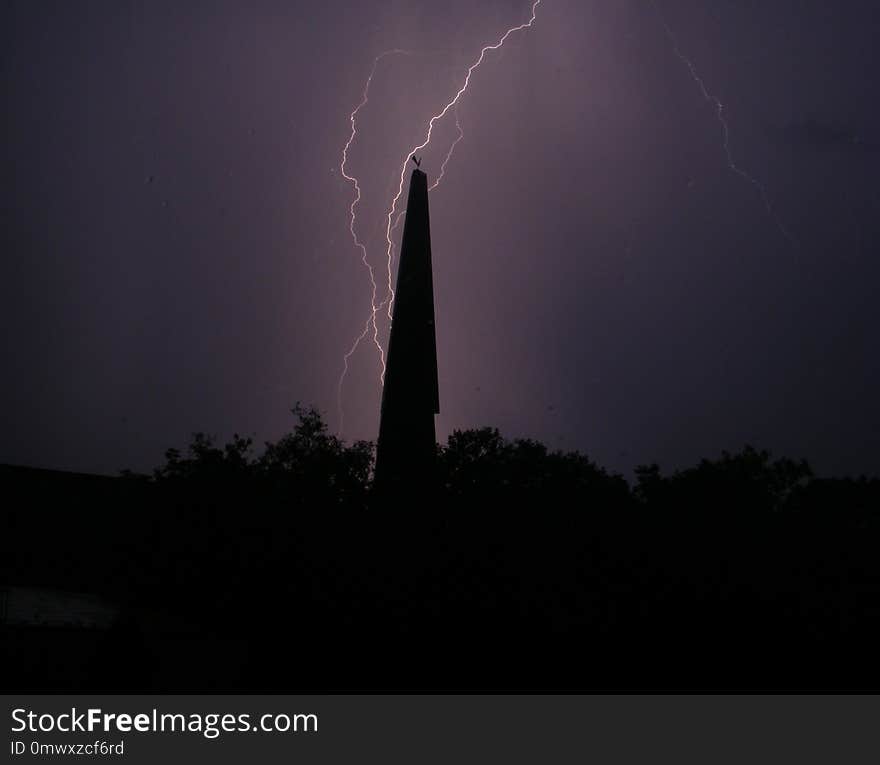 Sky, Lightning, Thunder, Atmosphere