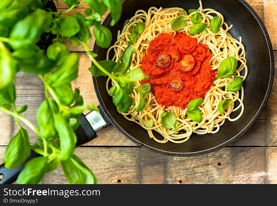 Pasta - traditional, Italian food