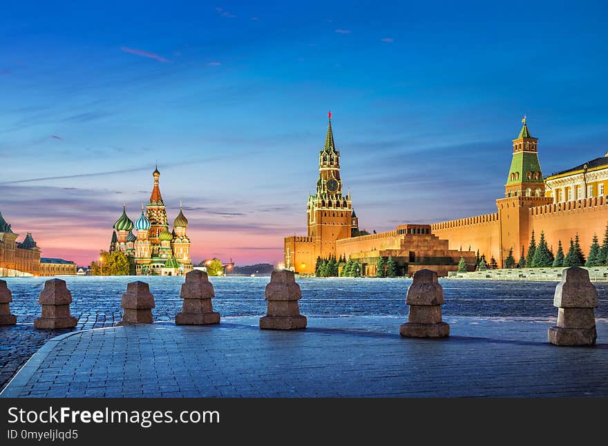 View of the Red Square in Moscow