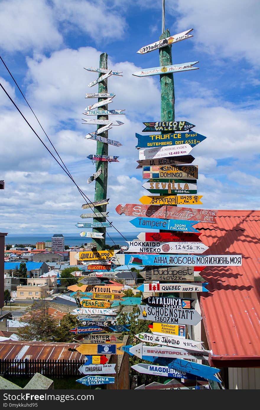 Landmark, Sky, City, Tower