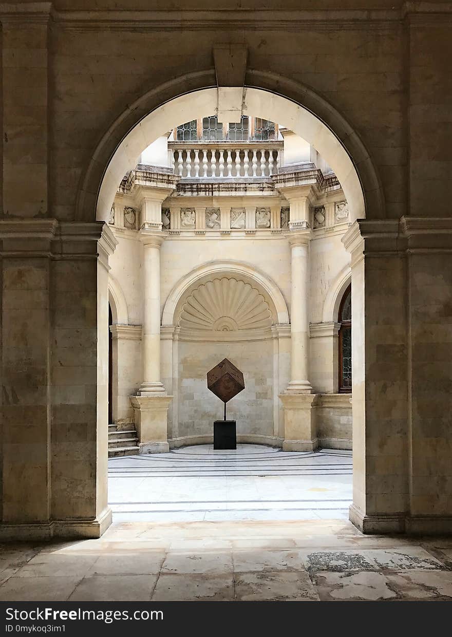 Arch, Arcade, Architecture, Building