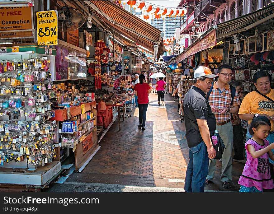 Marketplace, Market, Bazaar, Public Space