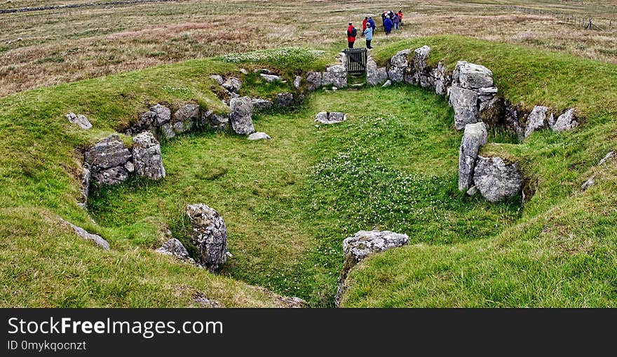 Nature Reserve, Grass, Archaeological Site, Rock