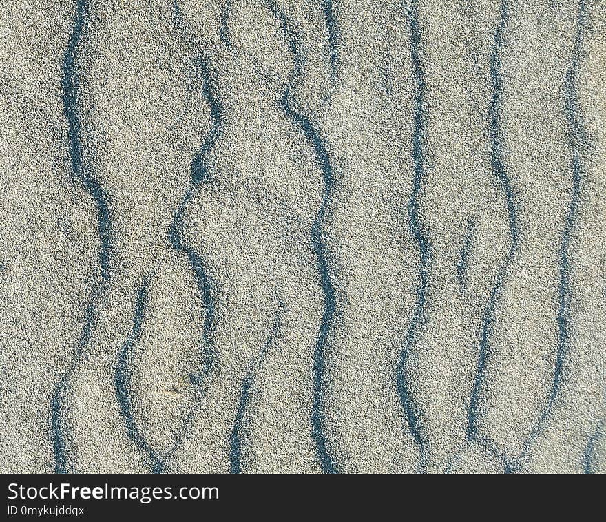 Pattern, Material, Road Surface, Sand