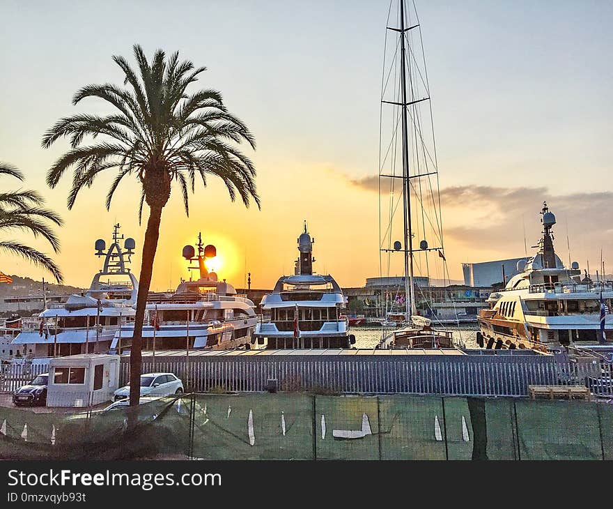 Marina, Port, Dock, Passenger Ship