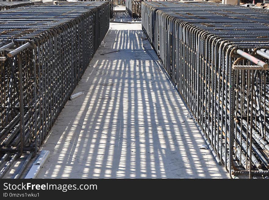 Structure, Iron, Metal, Steel