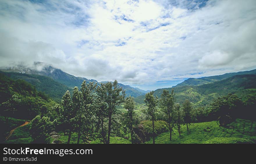 Highland, Sky, Mountainous Landforms, Nature