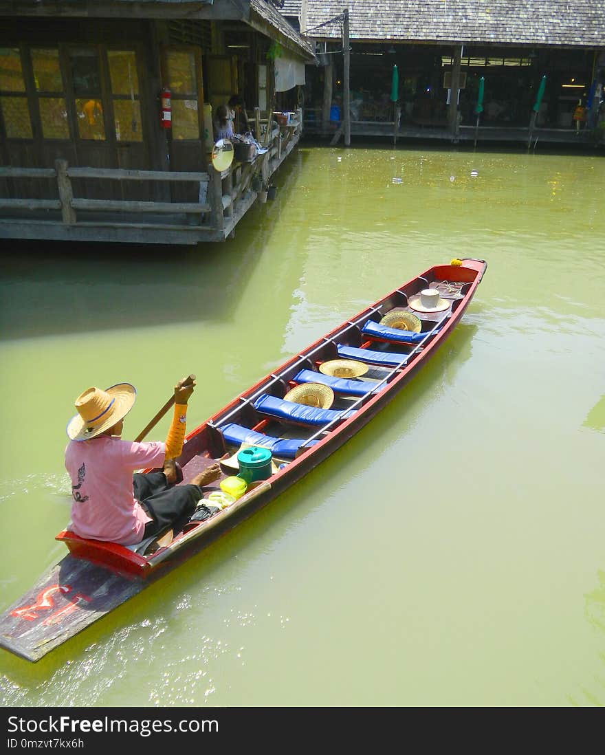 Boat, Waterway, Water Transportation, Water