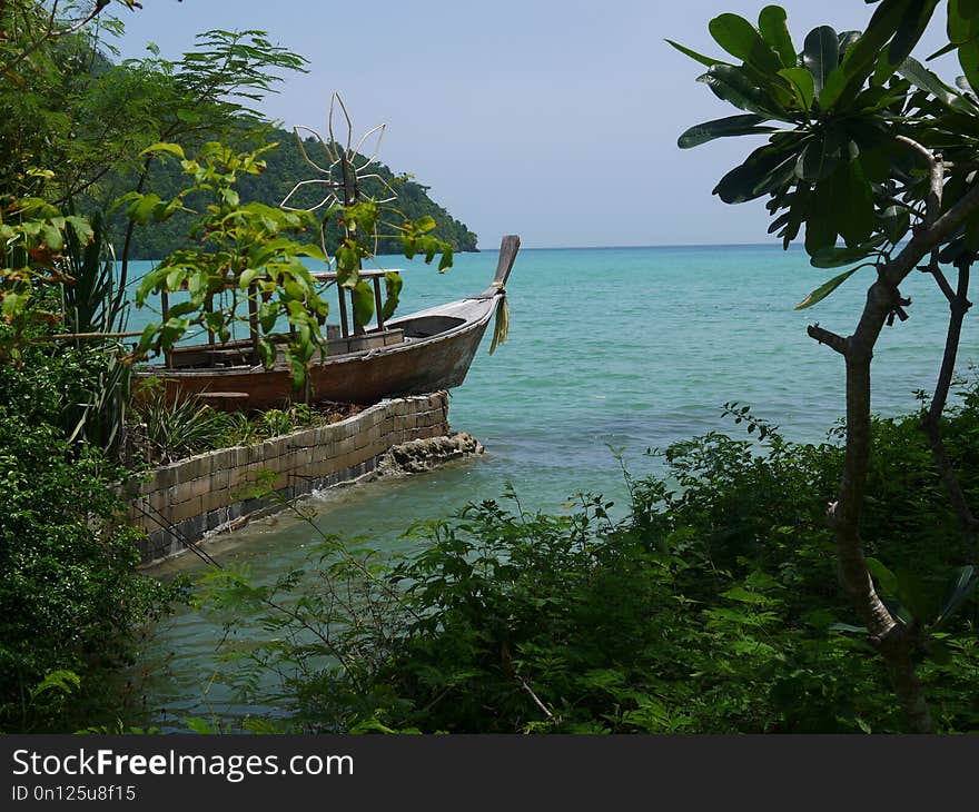 Body Of Water, Vegetation, Waterway, Water