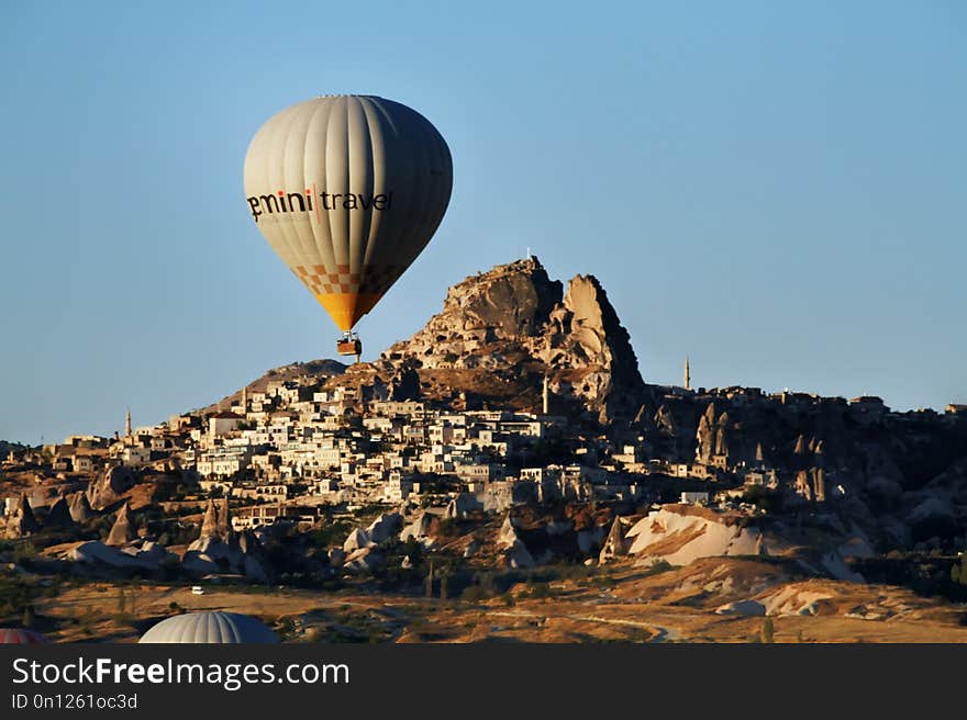 Hot Air Balloon, Hot Air Ballooning, Sky, Tourism