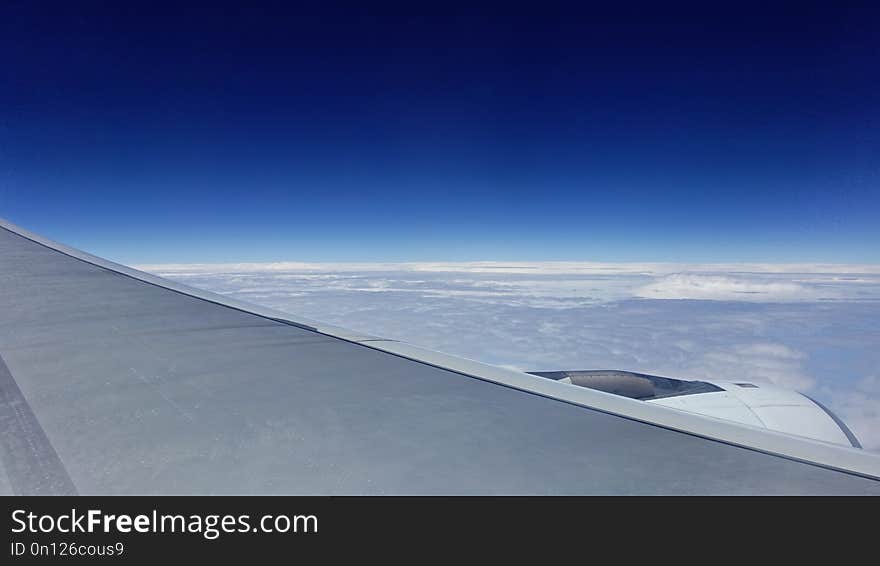 Sky, Airplane, Air Travel, Daytime