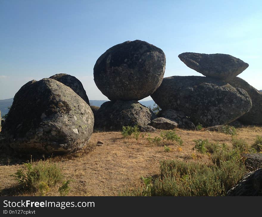 Rock, Boulder, Bedrock, Outcrop