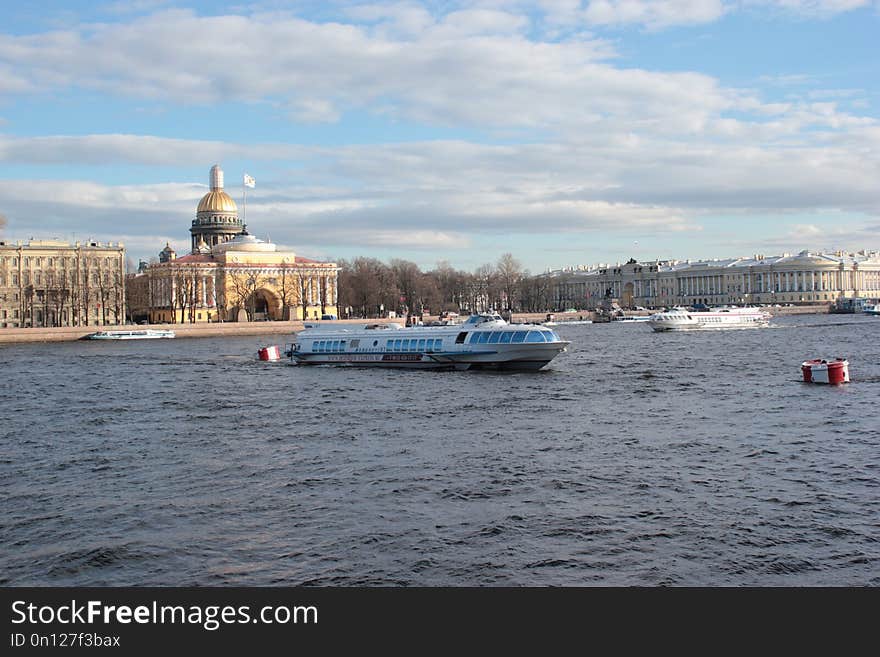 Waterway, Water Transportation, Boat, Ferry