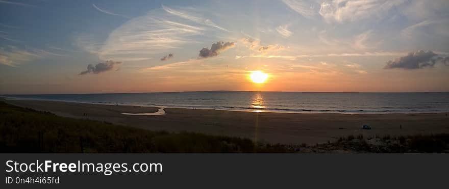 Sky, Sea, Horizon, Body Of Water