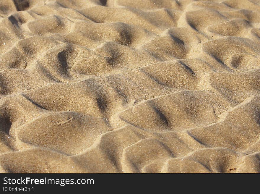 Sand, Material, Geology, Pattern