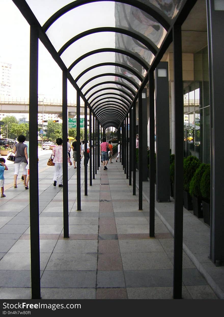 Structure, Architecture, Arcade, Walkway