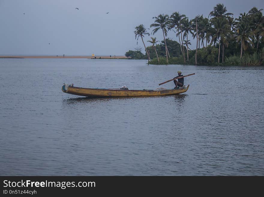 Waterway, Water Transportation, Boat, Water