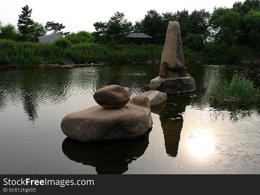 Water, Reflection, Body Of Water, Pond