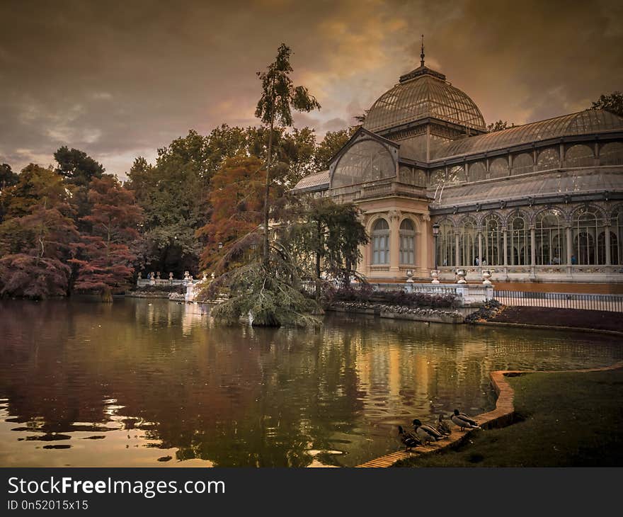 Reflection, Nature, Water, Landmark