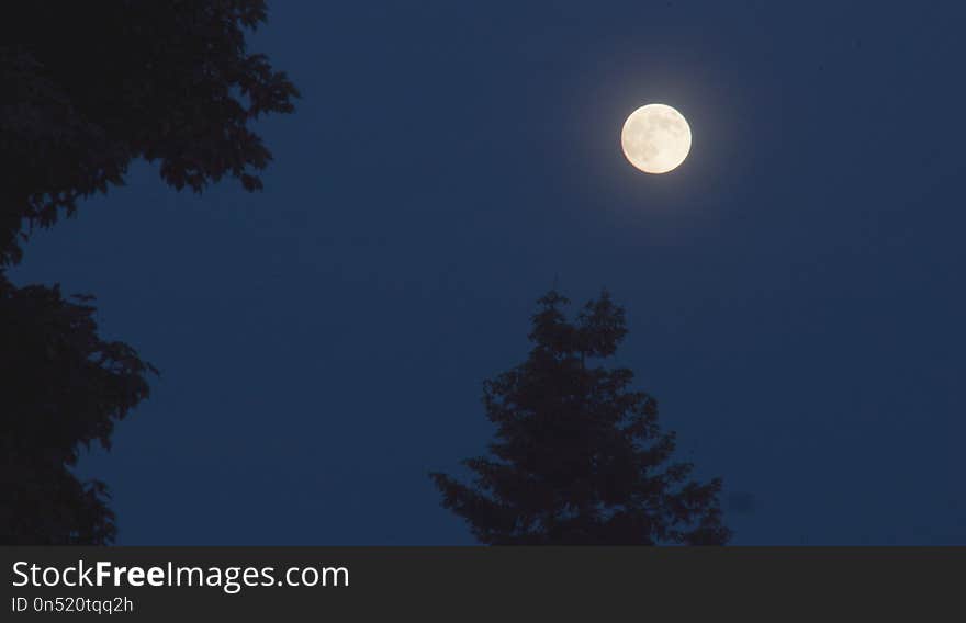 Sky, Moon, Daytime, Atmosphere