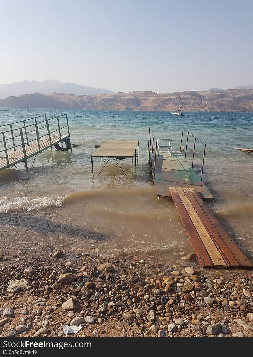 Uzbekistan mountains and river