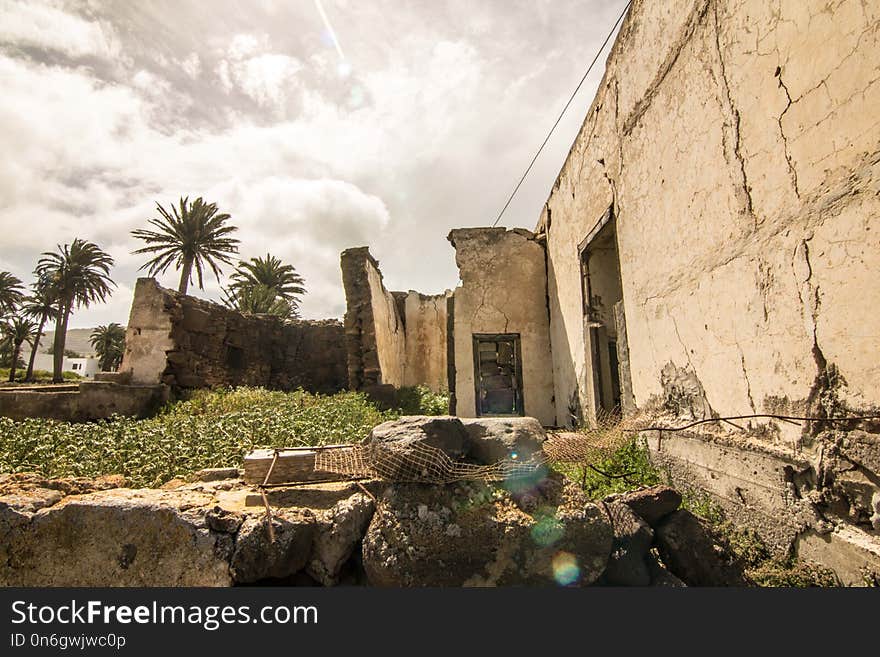 Sky, Ruins, Archaeological Site, Ancient History