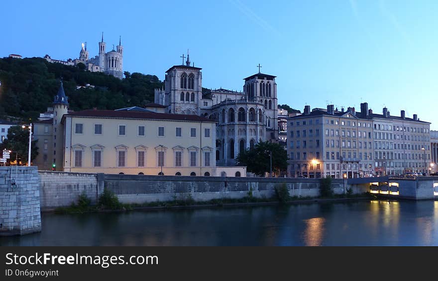 Landmark, Sky, City, Château