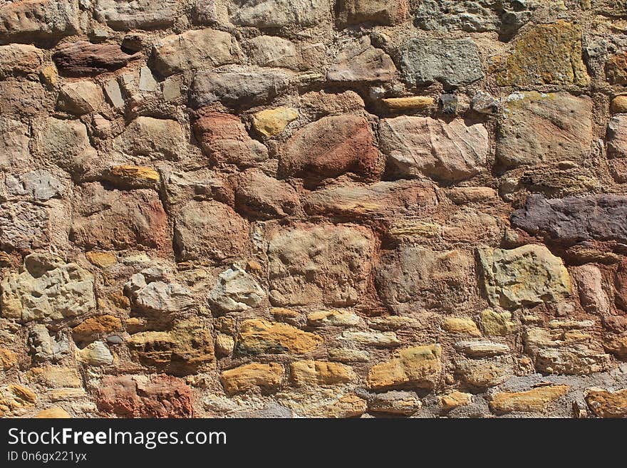 Rock, Stone Wall, Bedrock, Wall