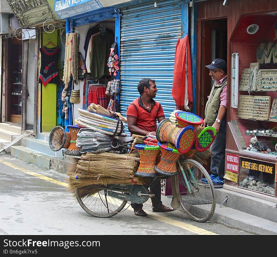 Land Vehicle, Public Space, Marketplace, Transport