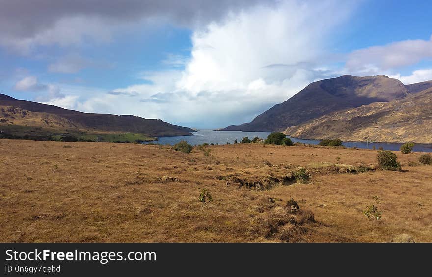 Highland, Sky, Wilderness, Cloud