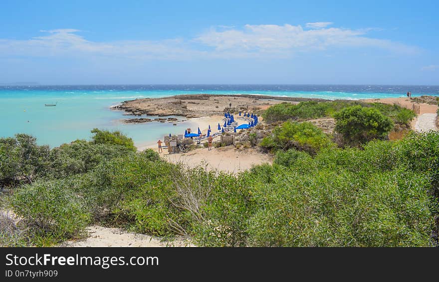 Coast, Beach, Promontory, Sea