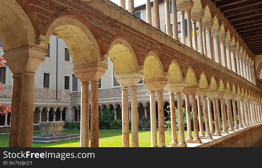 Arch, Column, Arcade, Structure