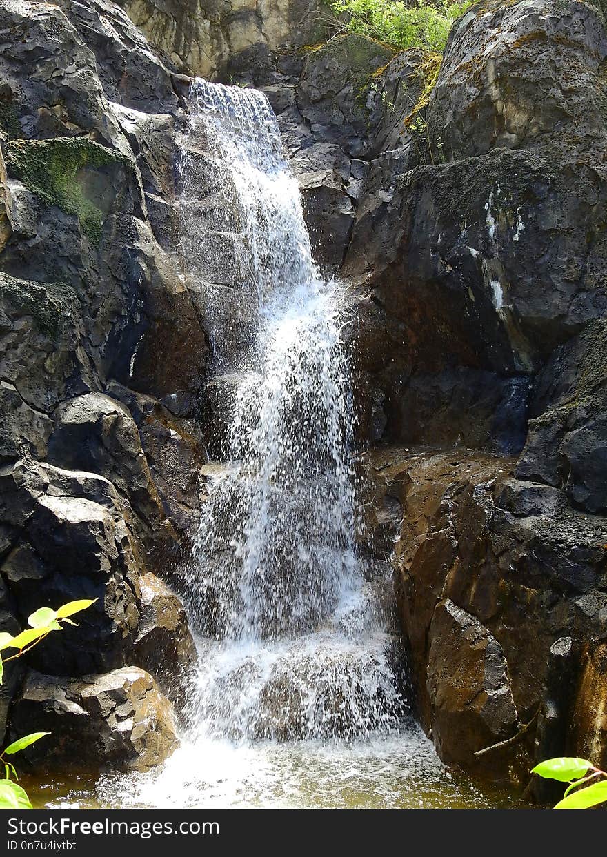 Waterfall, Water, Nature, Body Of Water