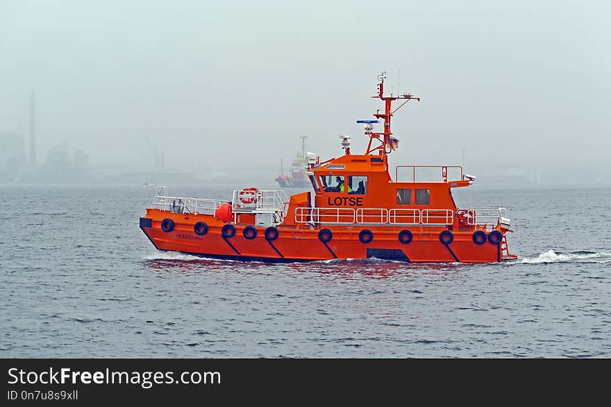 Water Transportation, Pilot Boat, Watercraft, Tugboat