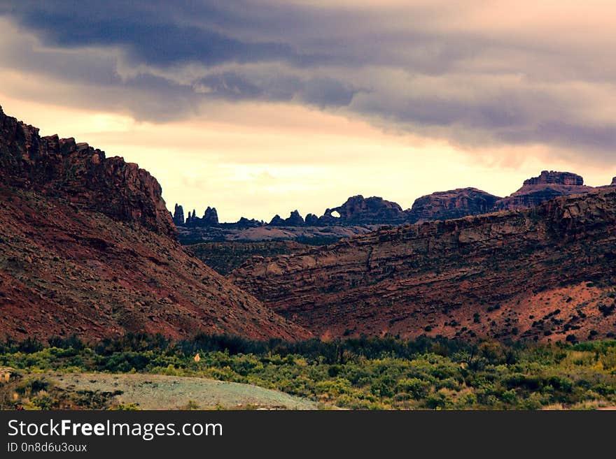 Sky, Badlands, Wilderness, Cloud